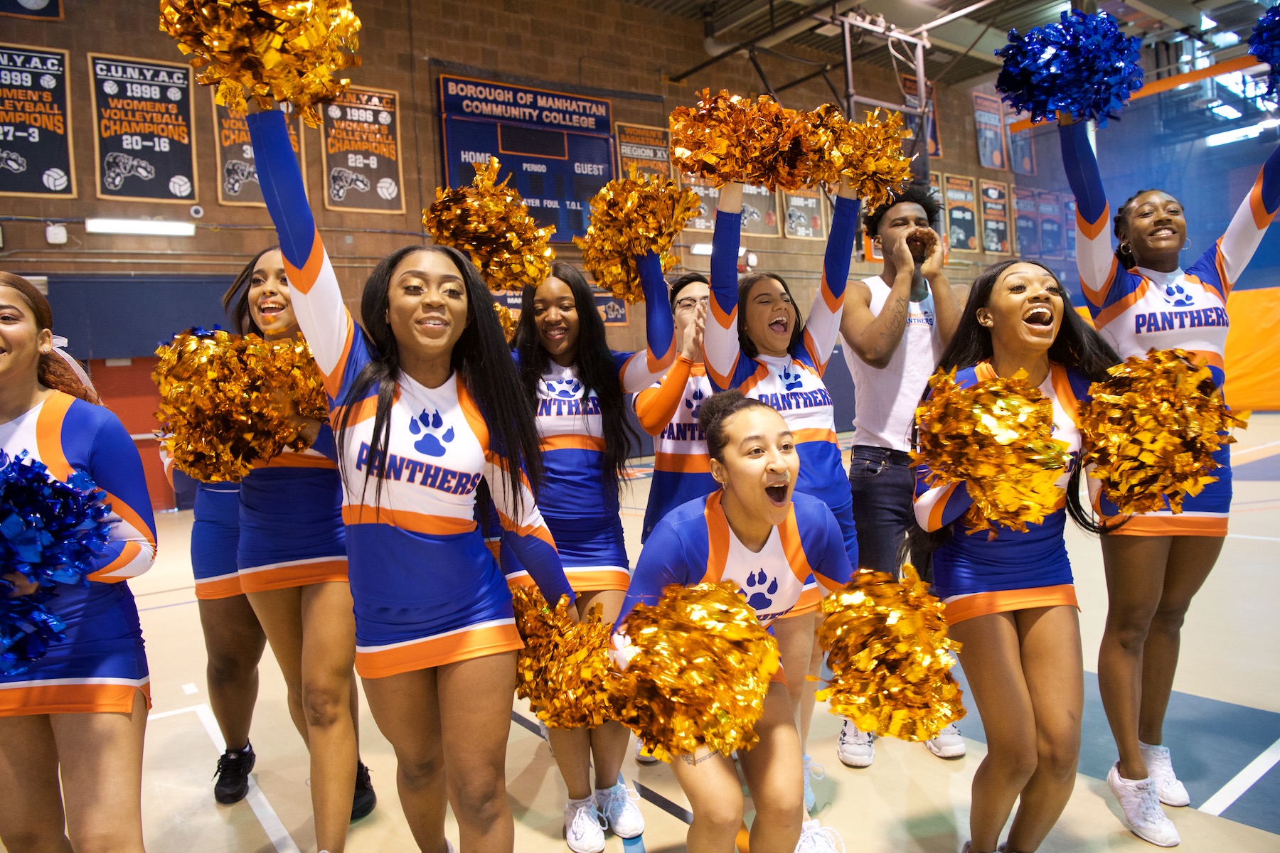 BMCC Cheerleading Squad Wins Championship Runner Up BMCC