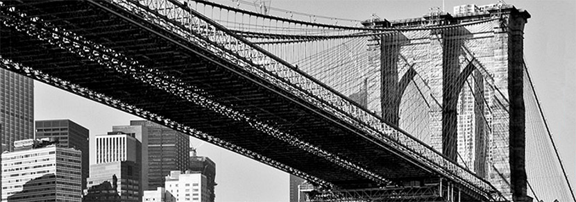 bridge and NY skyline