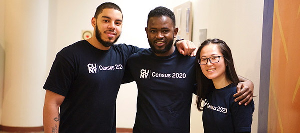 Students who are participating in Census Corps