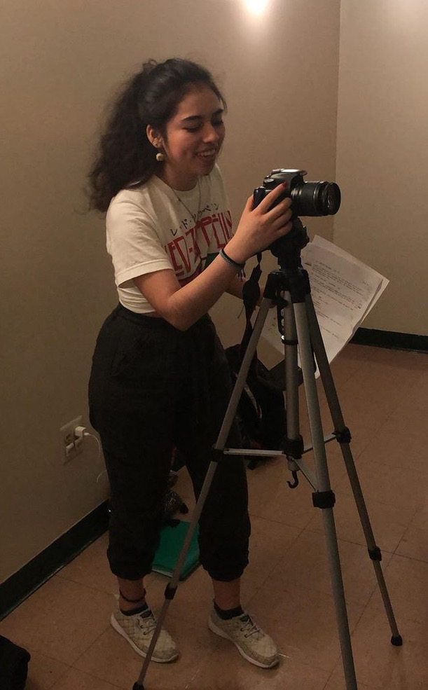 Ana Maldonado making her first film at BMCC