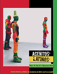 cover of acentos latinos student publication