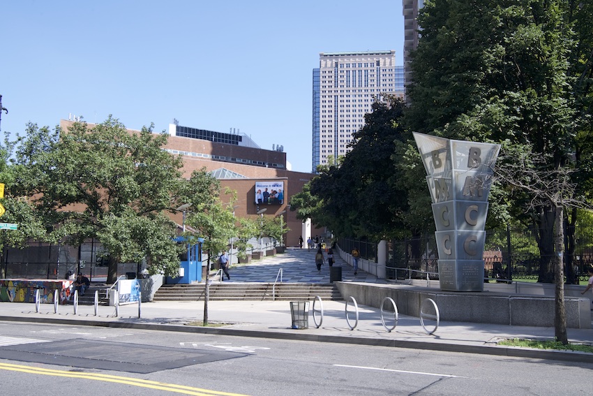 BMCC campus from Chambers Street
