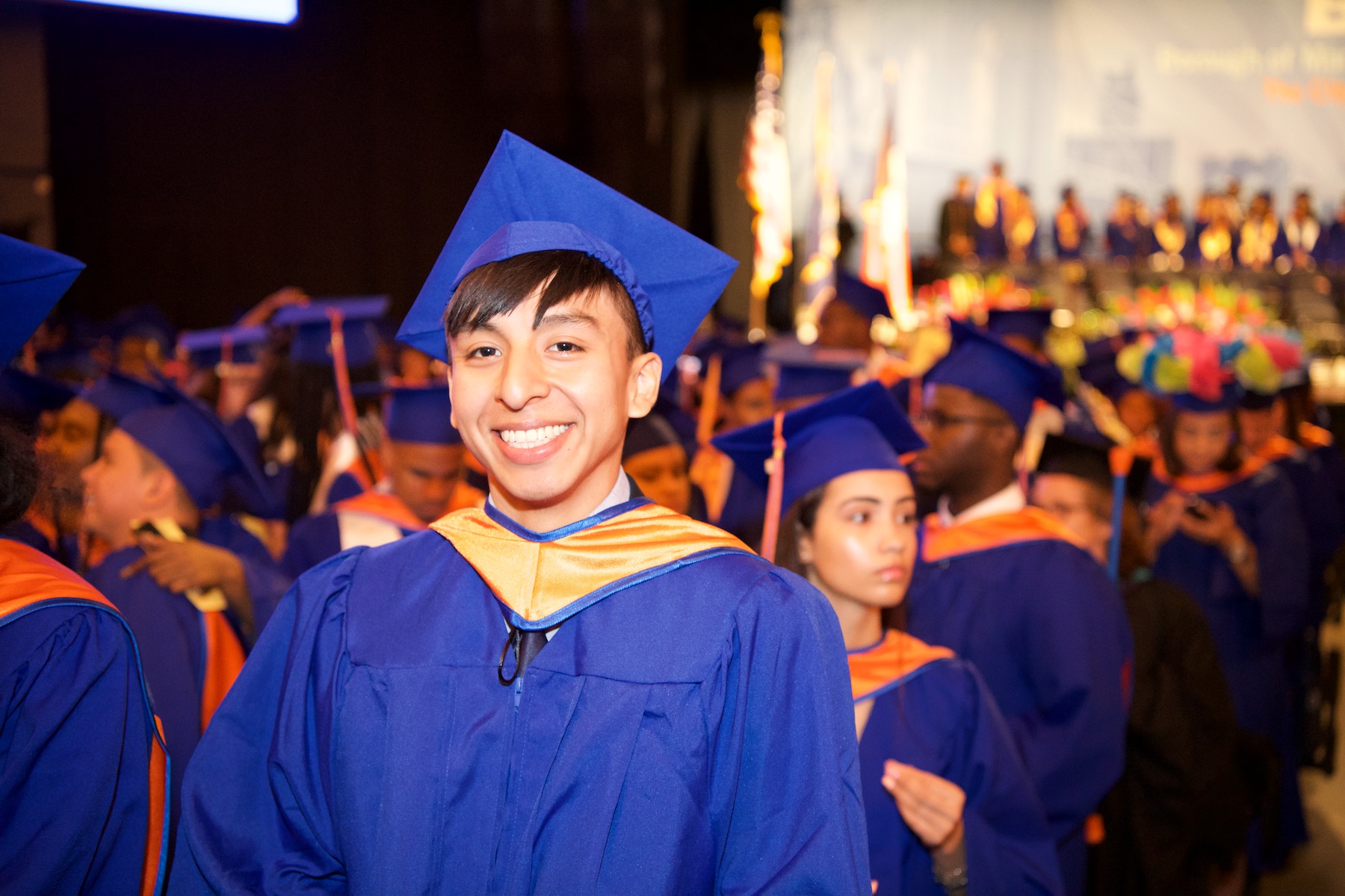 In Fall 2020, BMCC reported that 40% of the student population is Hispanic.