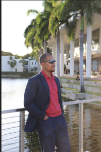 BMCC VAT alumnus Jeremiah Chaparro, now at the University of Miami