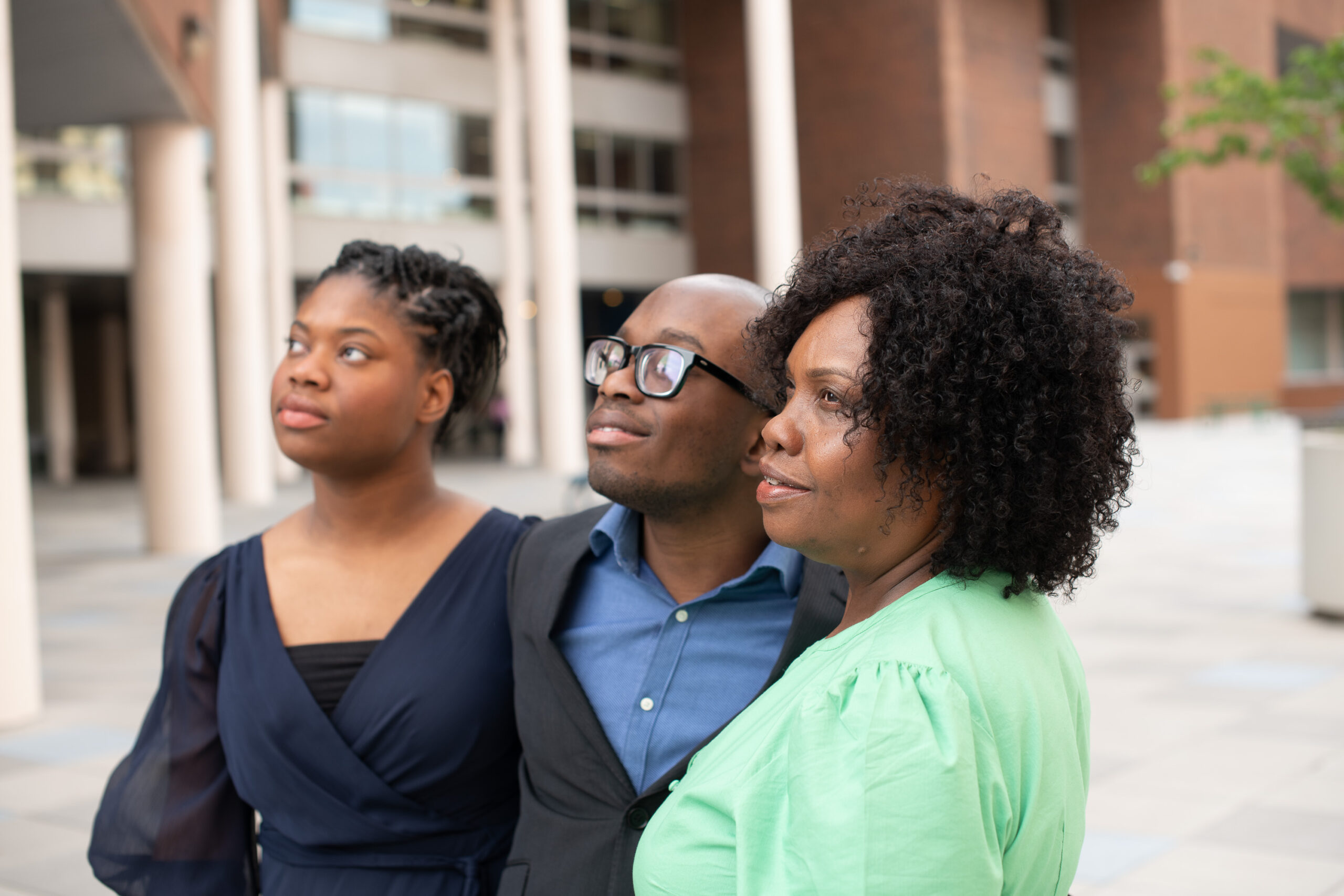 (L-R): BMCC 2023 graduates and siblings Annika and Mikhail, as well as their mother, 2019 BMCC graduate Beverley McDonald, are building bright futures in their respective fields.