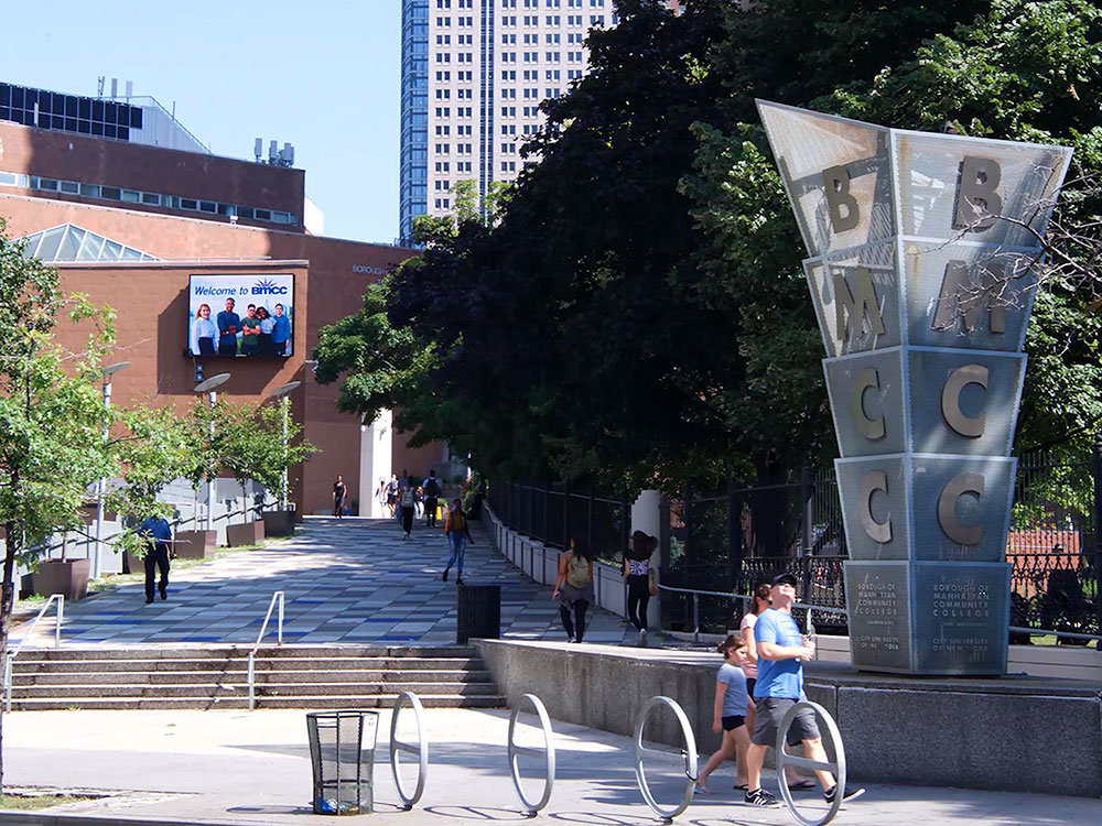 Entrance of BMCC