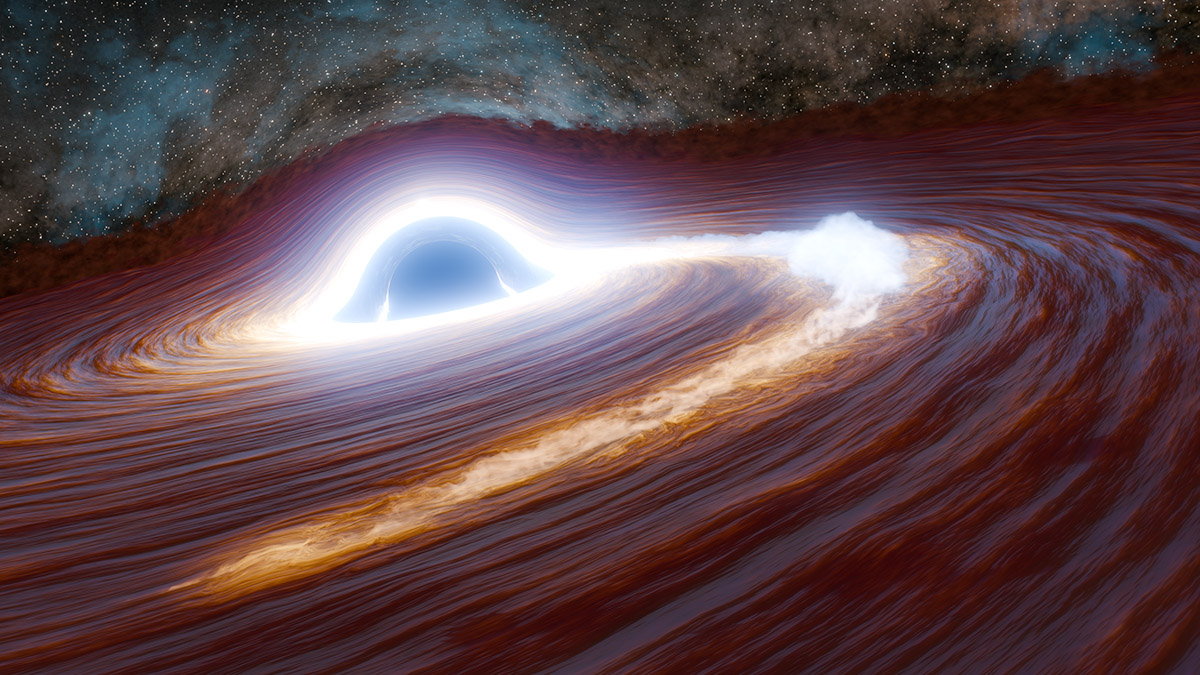 Black Hole Flare