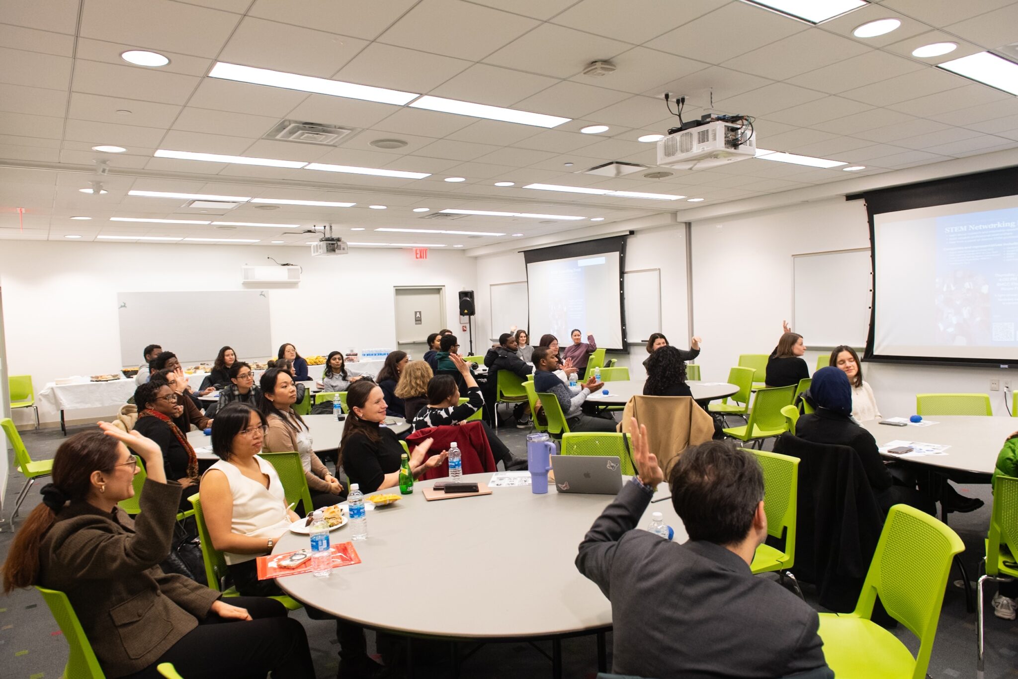 Students Learn about Internships and Jobs at Women in STEM Networking Event