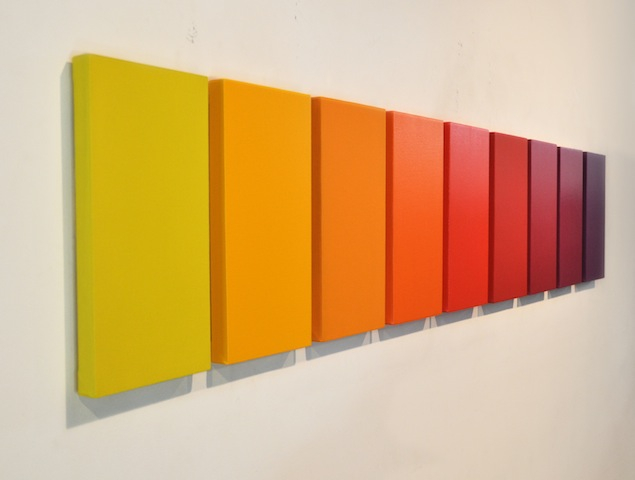It's All About Color (Red Gradation, 2011-2013), by Siri Berg