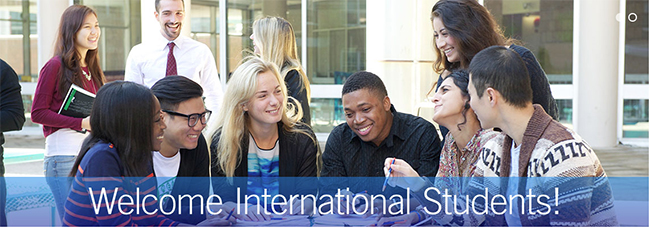 image of international students