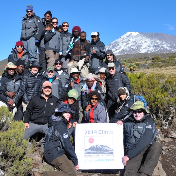 Right, Second row from bottom: BMCC student Carmen Miranda climbs Mount Kilimanjaro.