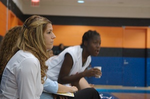 <b>Danielle Madden, BMCC's Women's Basketball Coach</b>