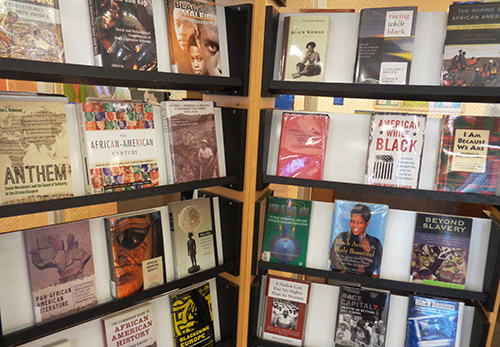 Books on display to celebrate African Heritage Month at BMCC